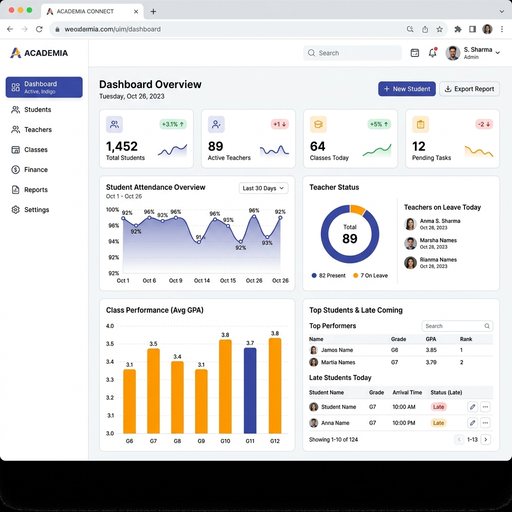 Laptop Dashboard